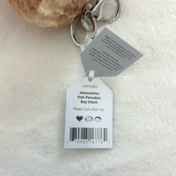 Jellycat Amuseables FRAN pancakes Bag Charm FAO NYC Exclusive Authentic - Picture 2 of 12